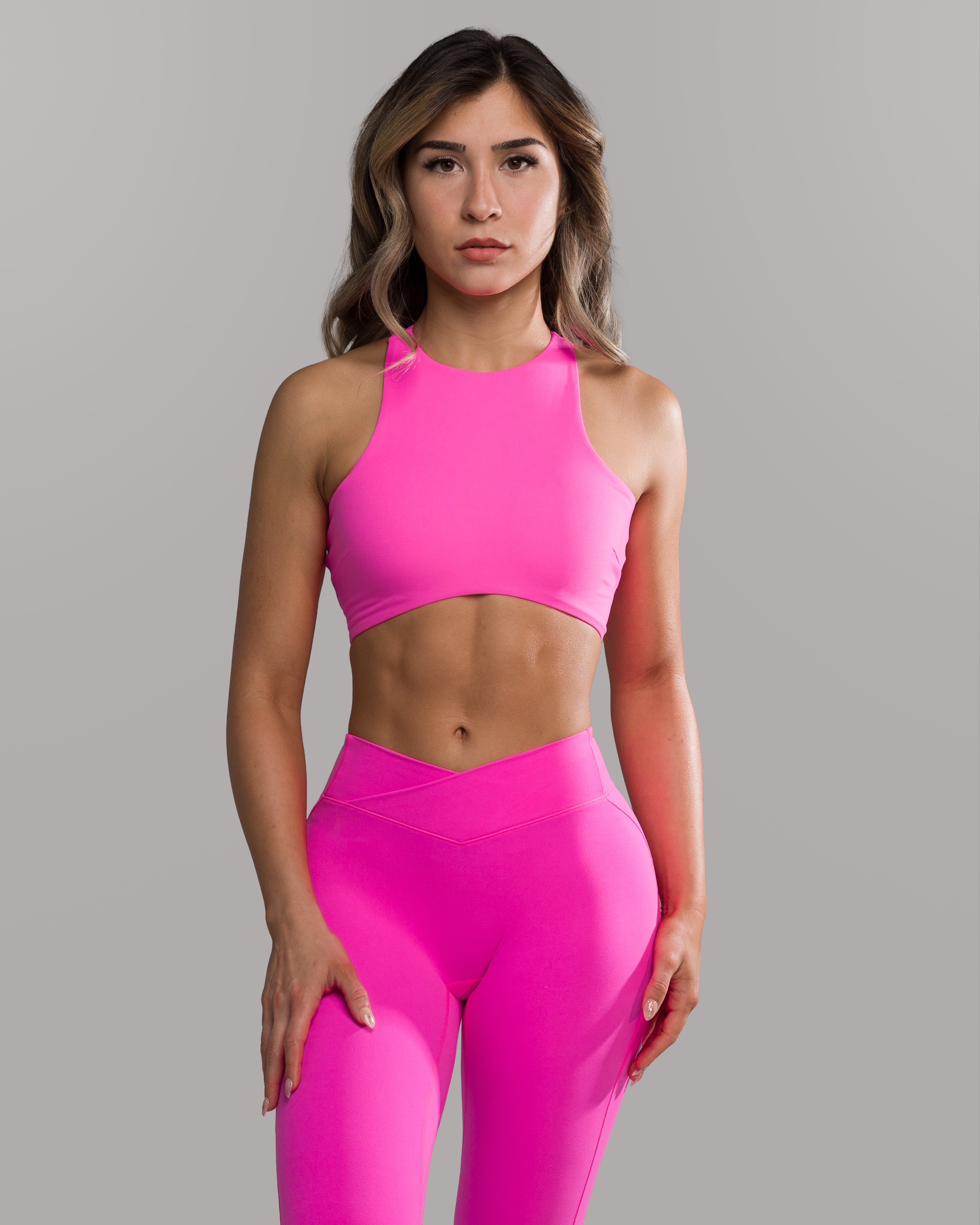 Interval Bra Malibu Pink - Comfortable Wireless Bralette for Everyday Wear, Yoga & Lounge