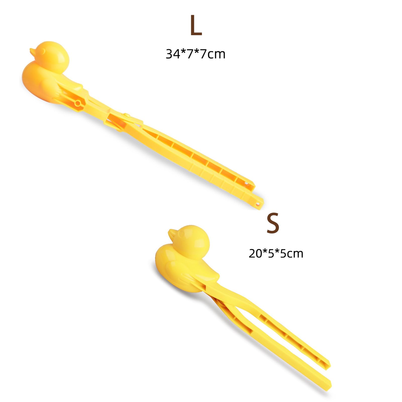 Butter Duck Mold - Duck Rice Mold & Snowball Maker Set - Kitchen & Baking Tools for Rice, Butter, and Snowball Making - Perfect for DIY Cooking, Kids Play, and Winter Fun