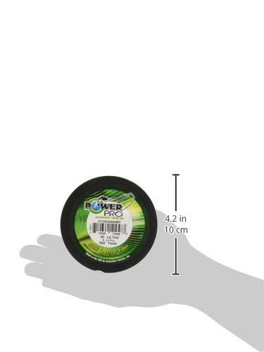 **POWER PRO Spectra Fiber Braided Fishing Line - High-Visibility Yellow, 1500 Yards, 100LB Test - Saltwater & Freshwater Fishing for Bass, Trout, and Offshore Game Fish**