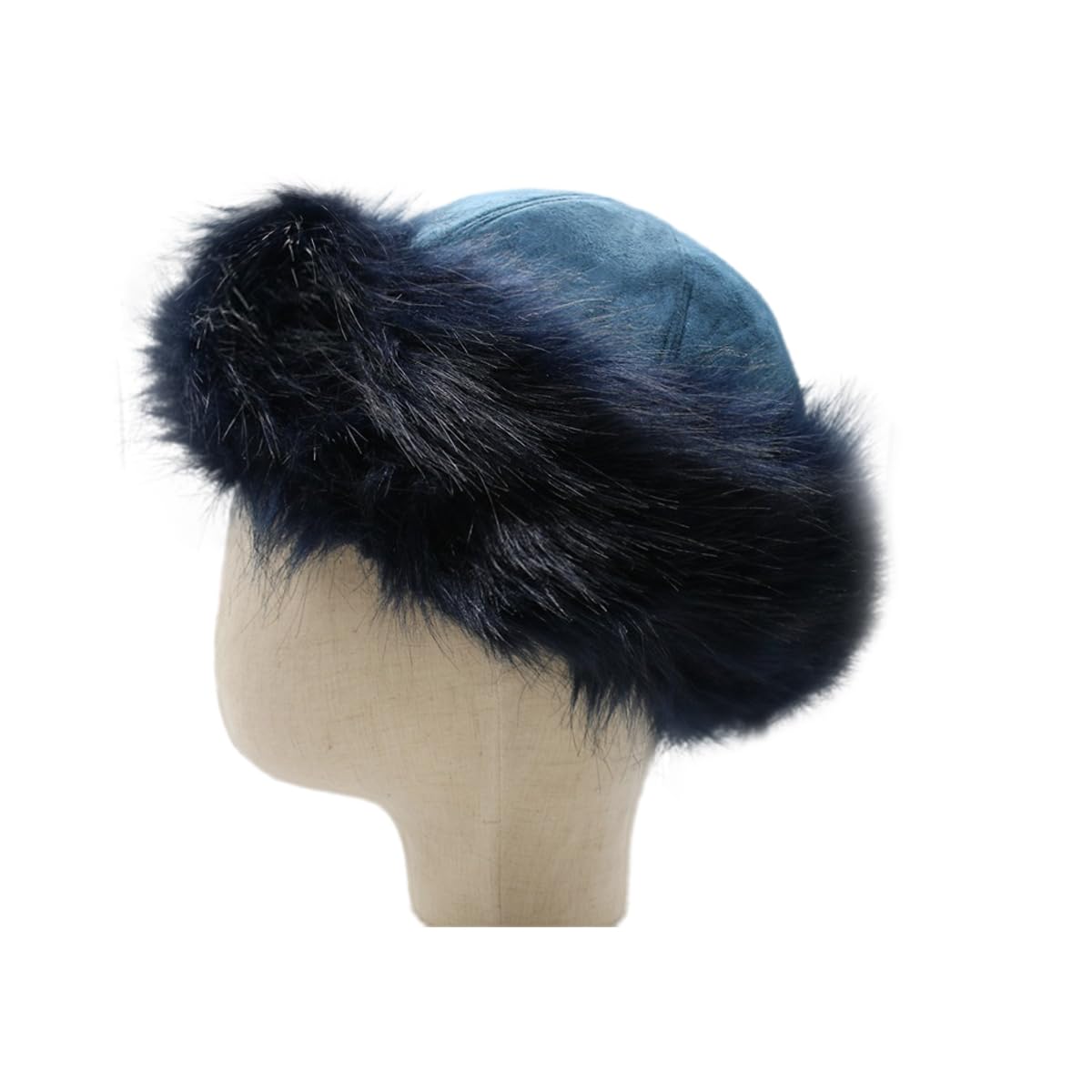Faux Fur Winter Hat Headband - Russian Style Warm Snow Cap for Women & Men - Perfect for Skiing, Snowboarding & Cold Weather Fashion