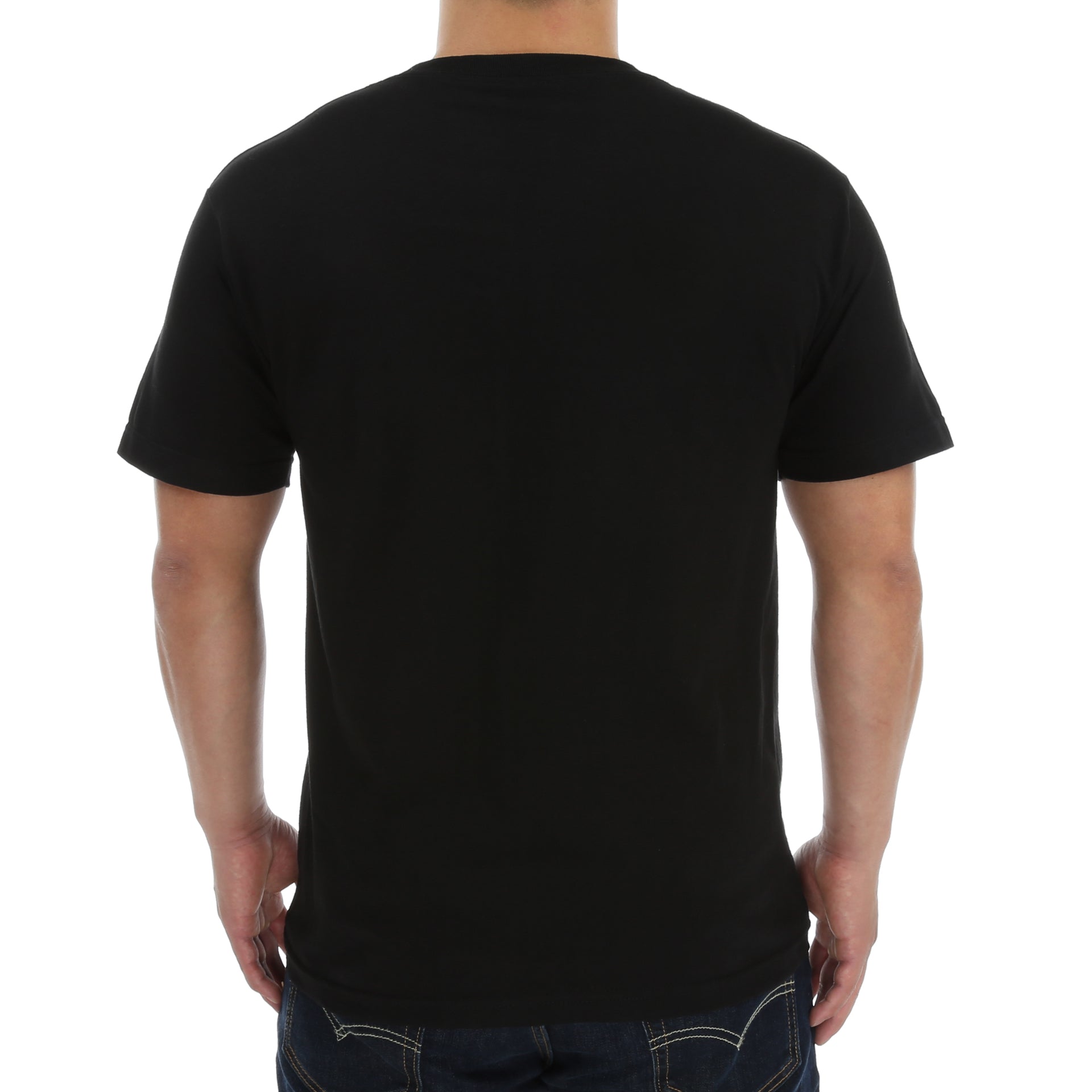 Grizzly Halftime Tee - Soft Cotton Black T-Shirt for Men | Casual Wear, Sports Events & Everyday Outfits