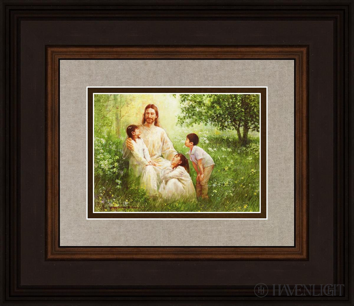 Come Unto Me By Yongsung Kim - Inspirational Christian Wall Art for Home & Church Decor - Perfect for Living Room, Bedroom, Office Prayer Space