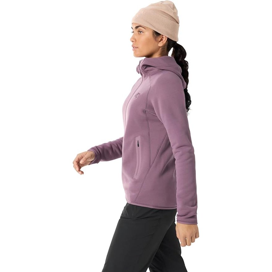 Arc'teryx Women's Kyanite Hoody - Lightweight Fleece Jacket for Hiking, Camping & Outdoor Adventures - Water-Resistant & Breathable Midlayer for Cold Weather