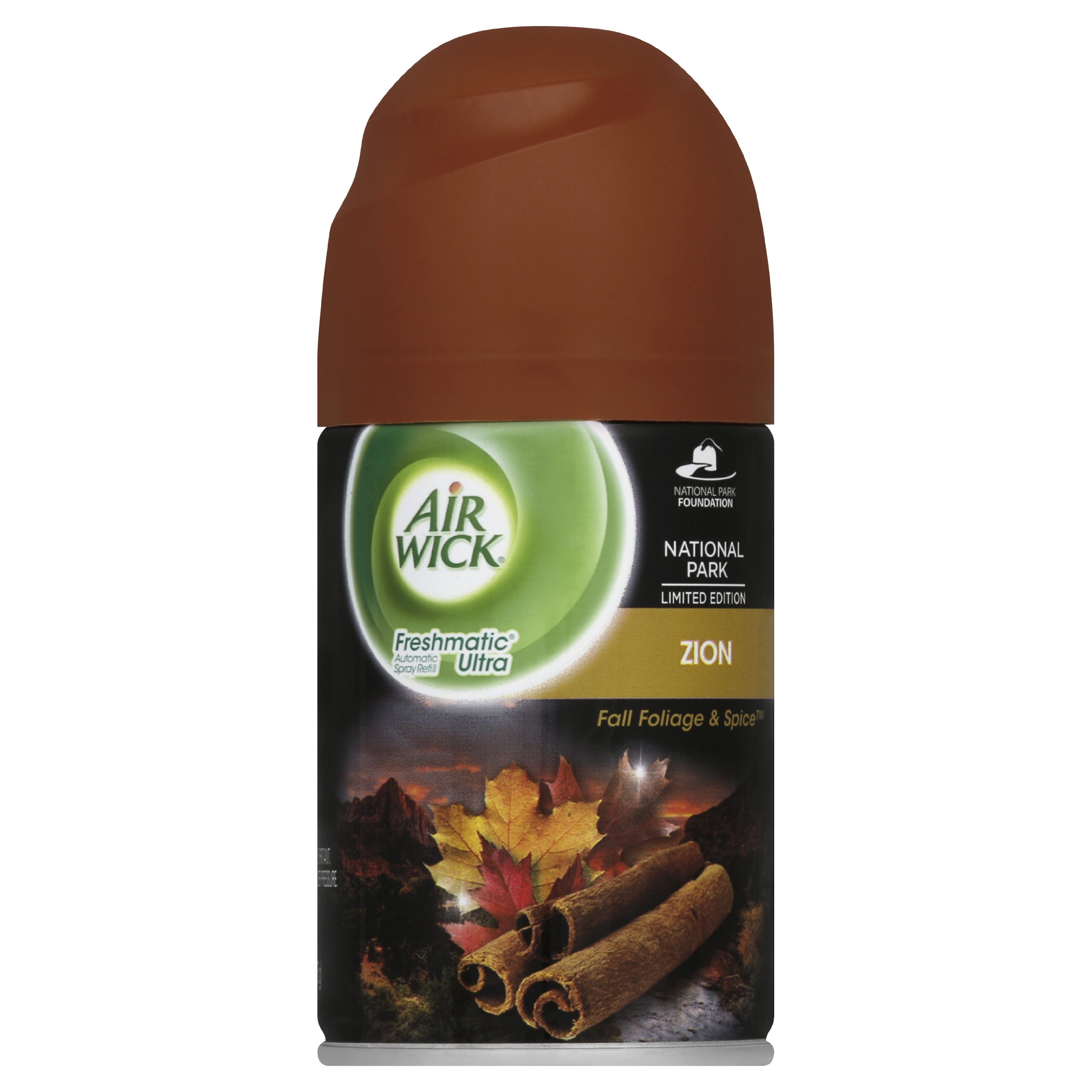 Air Wick Freshmatic Automatic Spray Air Freshener Refill - Zion National Park Scent, 6.17oz | Long-Lasting Fragrance for Home, Office, Bathroom & Car