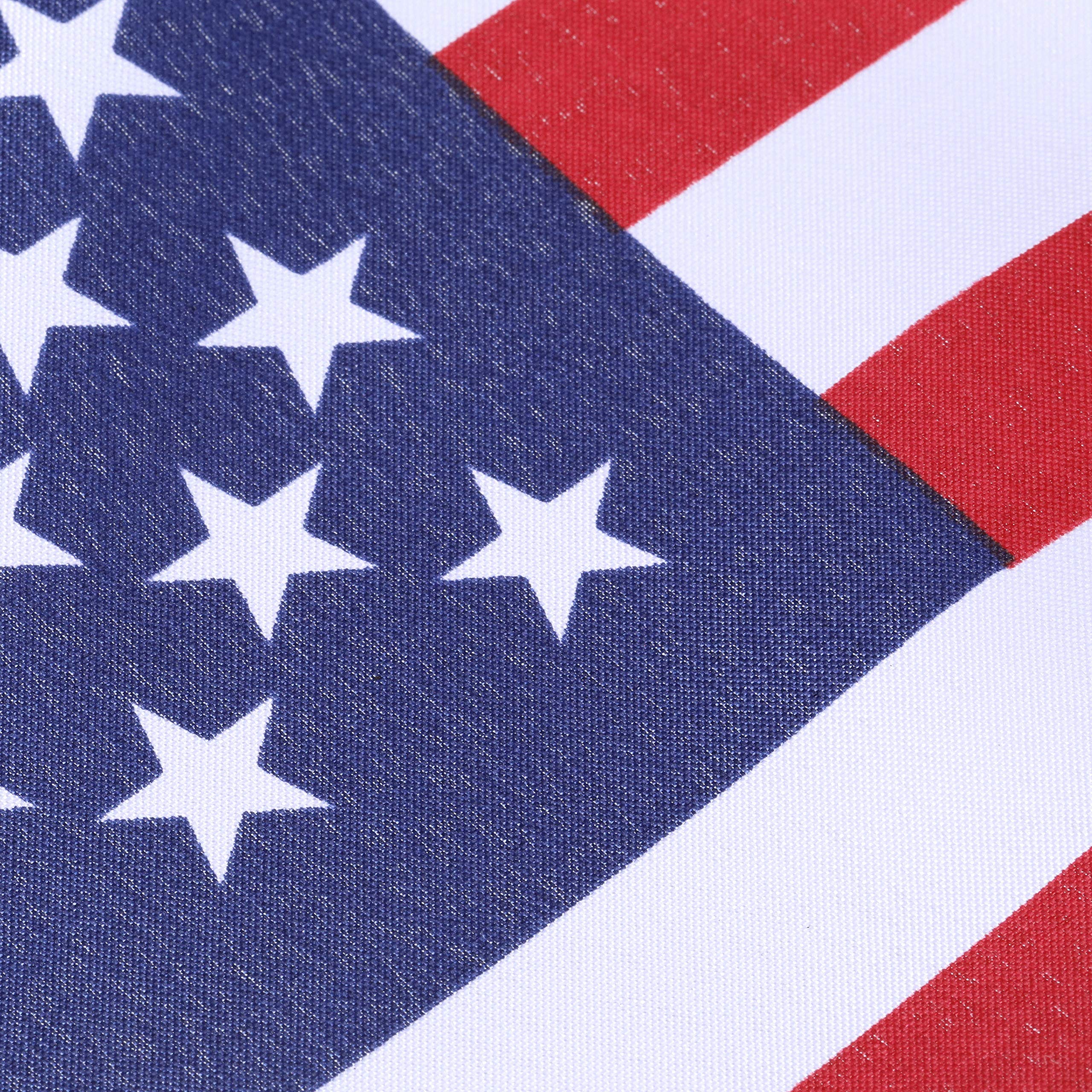 Seachoice USA Flag 12x18 Inch - Print-Dyed Marine Grade Nylon American Flag for Boats, RVs & Outdoor Decor | Weather-Resistant & Durable