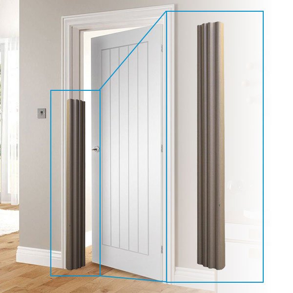 50-Pack Cardboard Door Jamb Protectors - Heavy Duty Moving & Home Protection for Furniture, Walls During Relocation - Perfect for Movers, Renters & DIY Home Projects