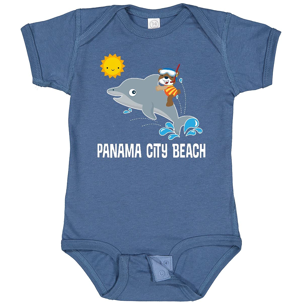 Inktastic Panama City Beach Florida Vacation Baby Bodysuit - Cute Infant Onesie for Beach Trips, Family Vacations & Holiday Gifts