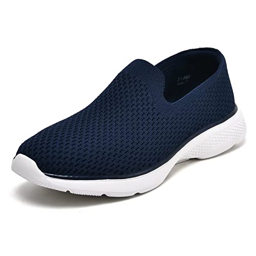 Zuwoigo Women's Slip-On Walking Shoes - Lightweight Comfortable Tennis Sneakers for Workout, Gym, Running & Casual Wear | Perfect for Walking, Jogging, and Everyday Activities