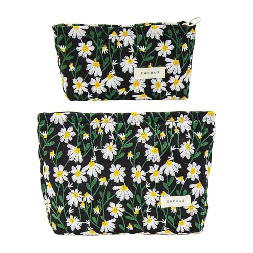 Black Green Daisy