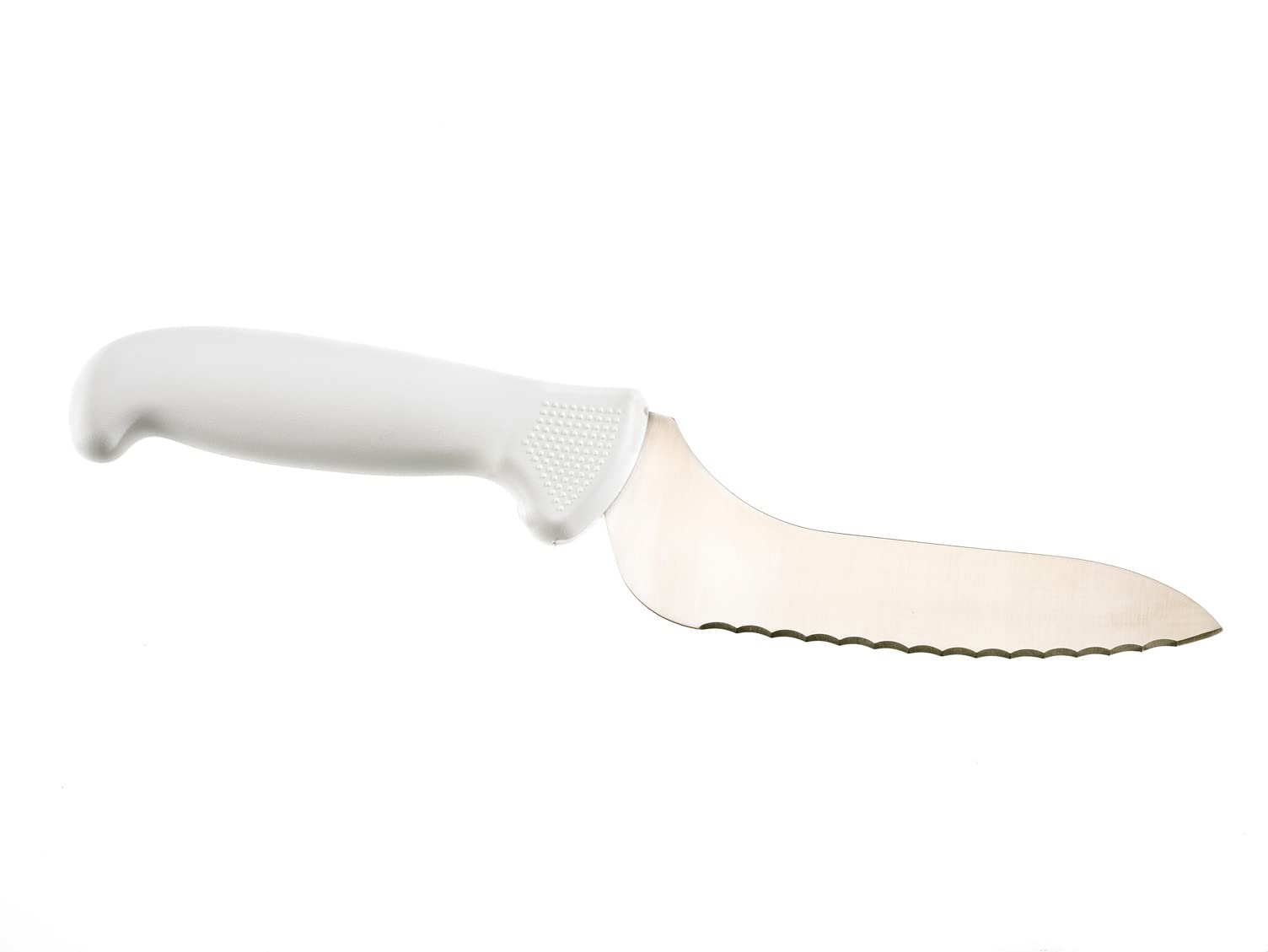 Premium Mercer Culinary 6-Inch White Offset Bread Knife - Ultimate Sandwich & Cake Slicing Tool for Home Bakers & Professional Chefs | Ideal for Artisan Breads, Pastries & Delicate Desserts