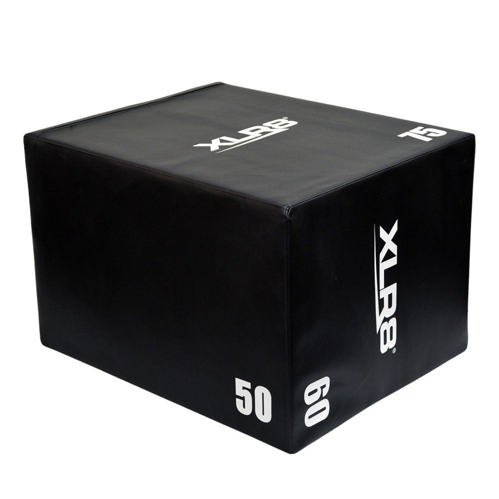 XLR8 3-in-1 Soft Plyo Box - Adjustable Jump Box for CrossFit, Home Gym & Functional Training - Perfect for Plyometrics, Step-Ups & Box Jumps