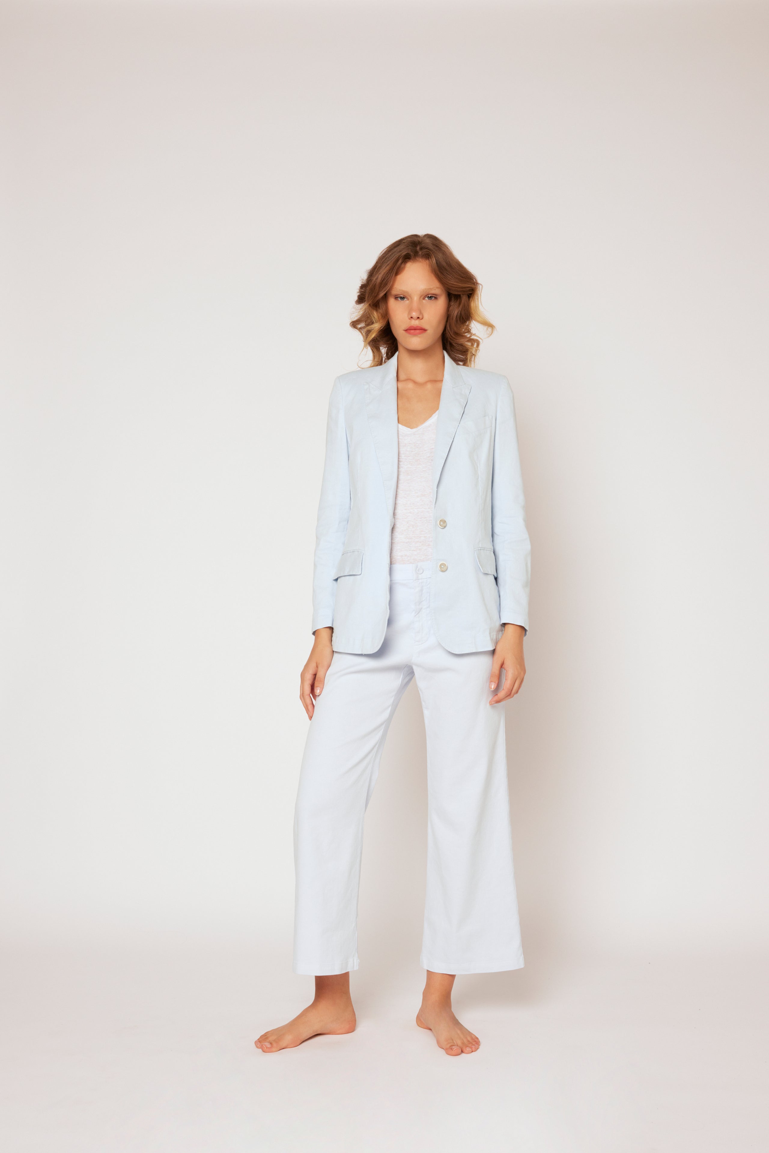 Stylish Two-Button Linen Jacket for Men & Women | Breathable Summer Blazer | Perfect for Office, Travel & Casual Outfits