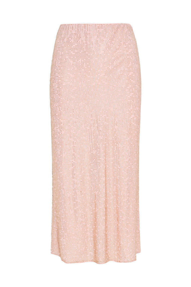 Samaria Crystal Midi Skirt - Elegant Women's Party Skirt with Rhinestone Details | Perfect for Weddings, Prom, Evening Events & Special Occasions
