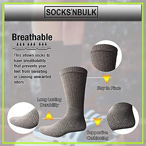 60 Pairs Kids Socks Bulk Wholesale - Cotton Sport Socks for Boys & Girls, Unisex Crew/Ankle/Tube Socks - Perfect for School, Sports & Daily Wear