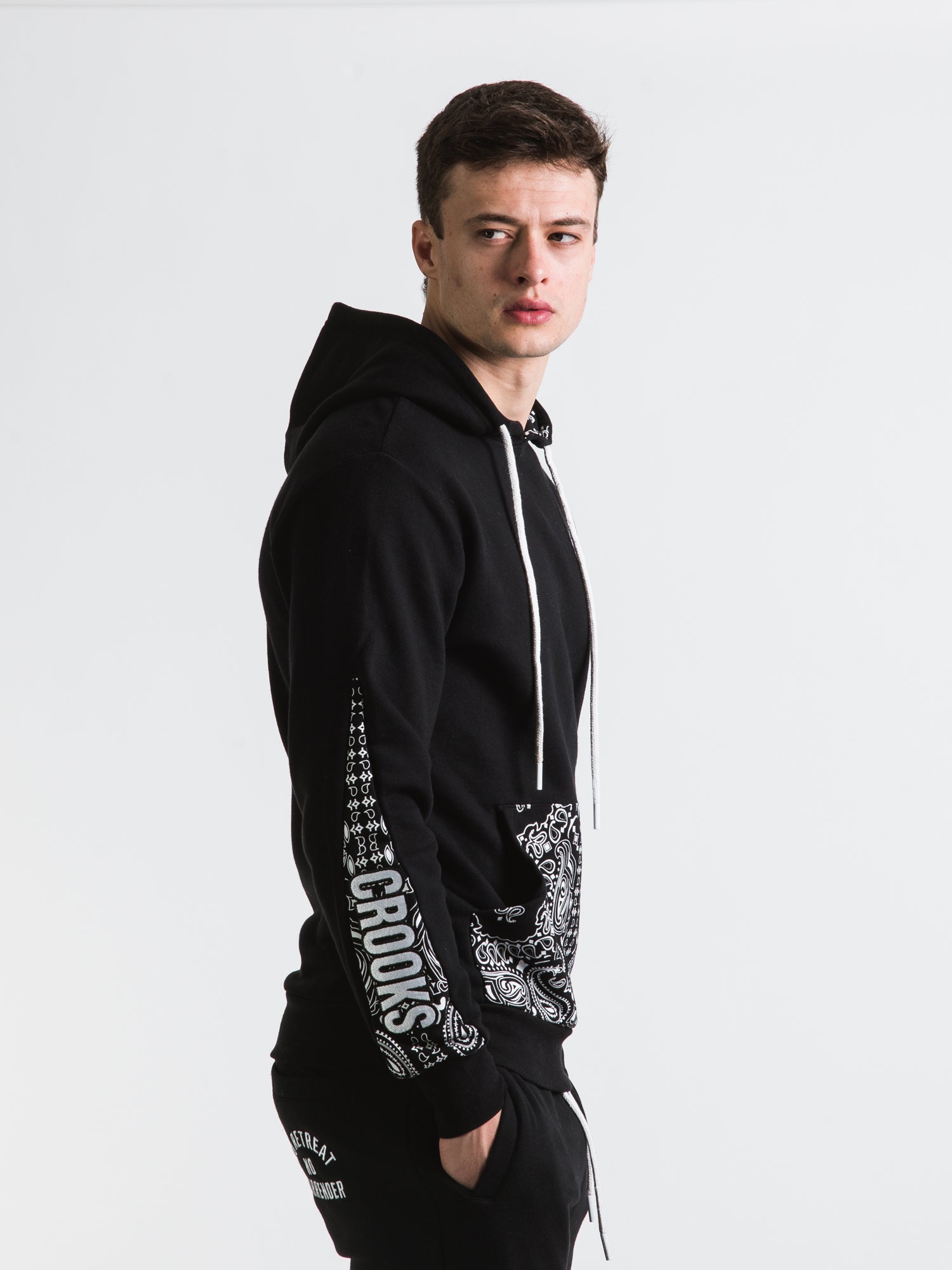 Crooks & Castles Mad Klepto Pullover Hoodie - Men's Streetwear Fashion for Urban Style | Perfect for Casual Wear, Gym, and Outdoor Activities