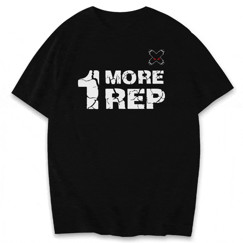 One More Rep Workout Shirts & Hoodies for Men & Women - Gym Fitness Apparel for Weightlifting, Running & Training