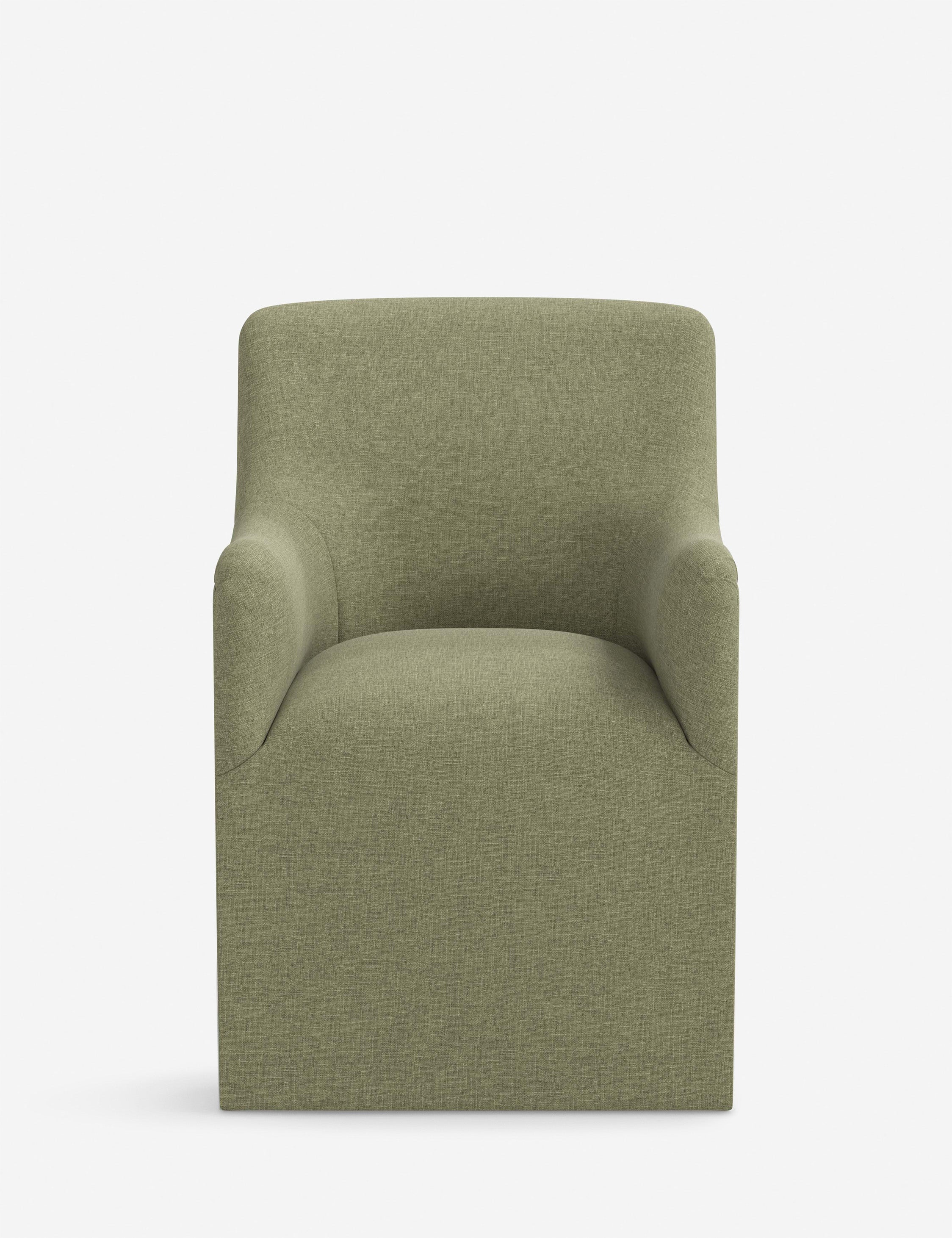 Astoria Dining Chair - Modern Wooden Dining Room Chair with Upholstered Seat - Perfect for Kitchen, Dining Room, and Home Decor