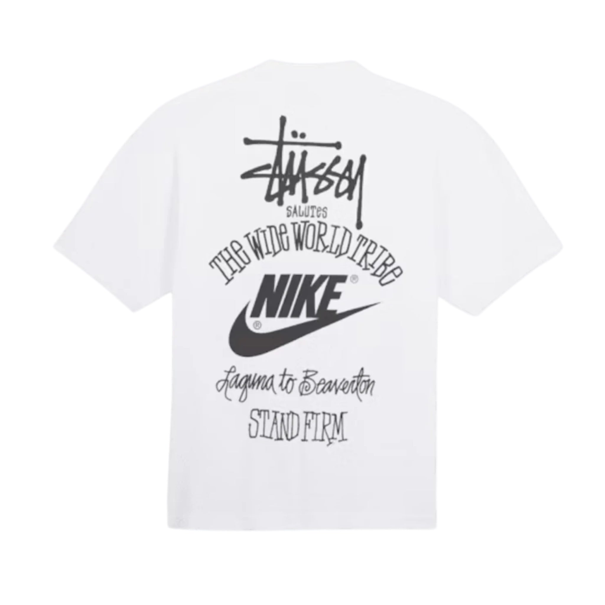 Nike x Stussy The Wide World Tribe T-Shirt - Stylish Graphic Tee for Men & Women - Perfect for Casual Wear, Street Fashion & Everyday Outfits