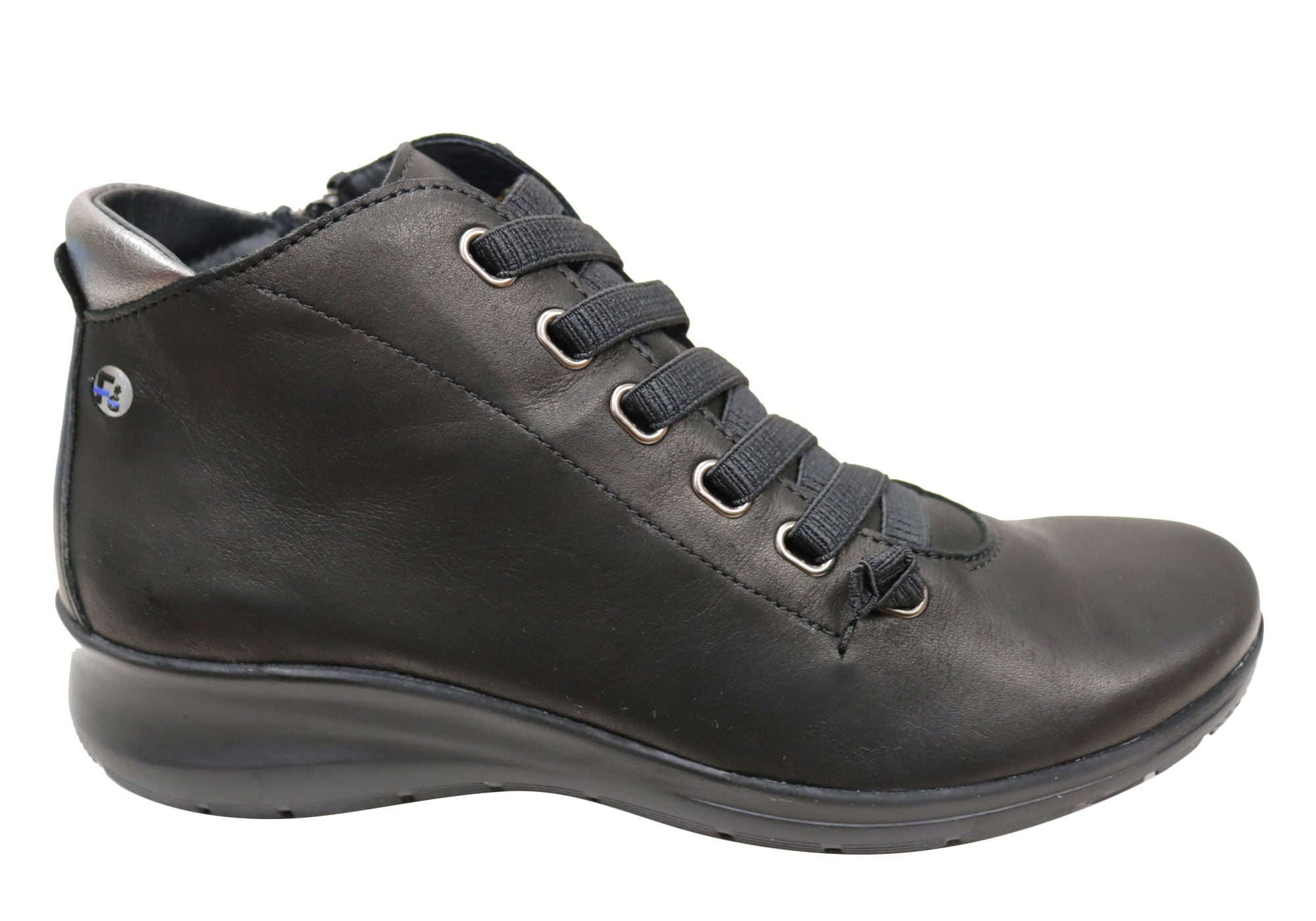 Flex & Go Cosmo Women's Comfort Leather Ankle Boots - Made in Portugal - Stylish & Comfortable for Work, Travel & Everyday Wear