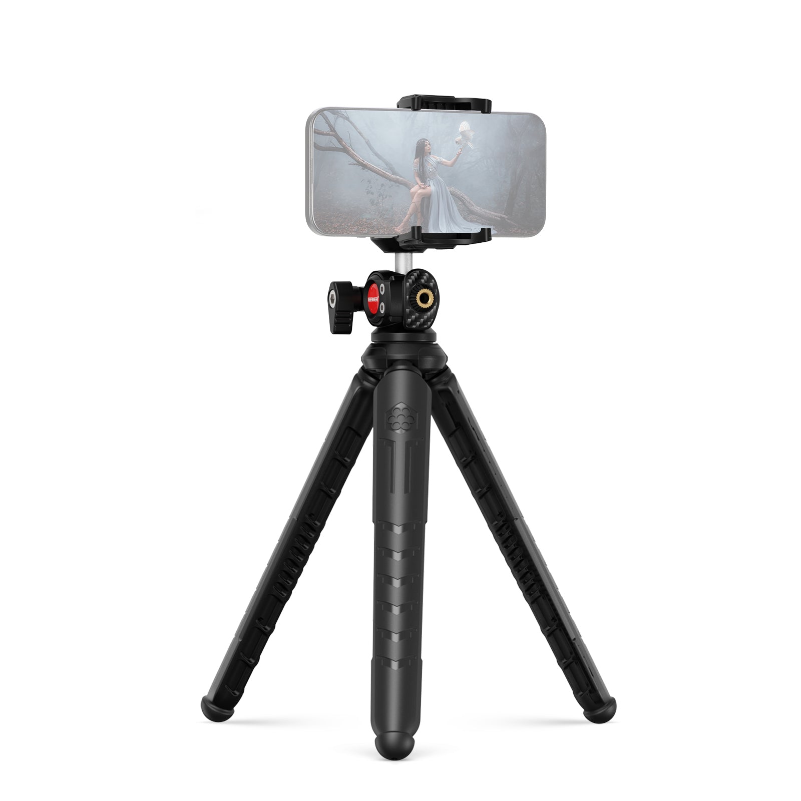 NEEWER TP35 Compact Flexible Tripod Stand with Wireless Remote - Perfect for Vlogging, Photography, and Smartphone Shooting