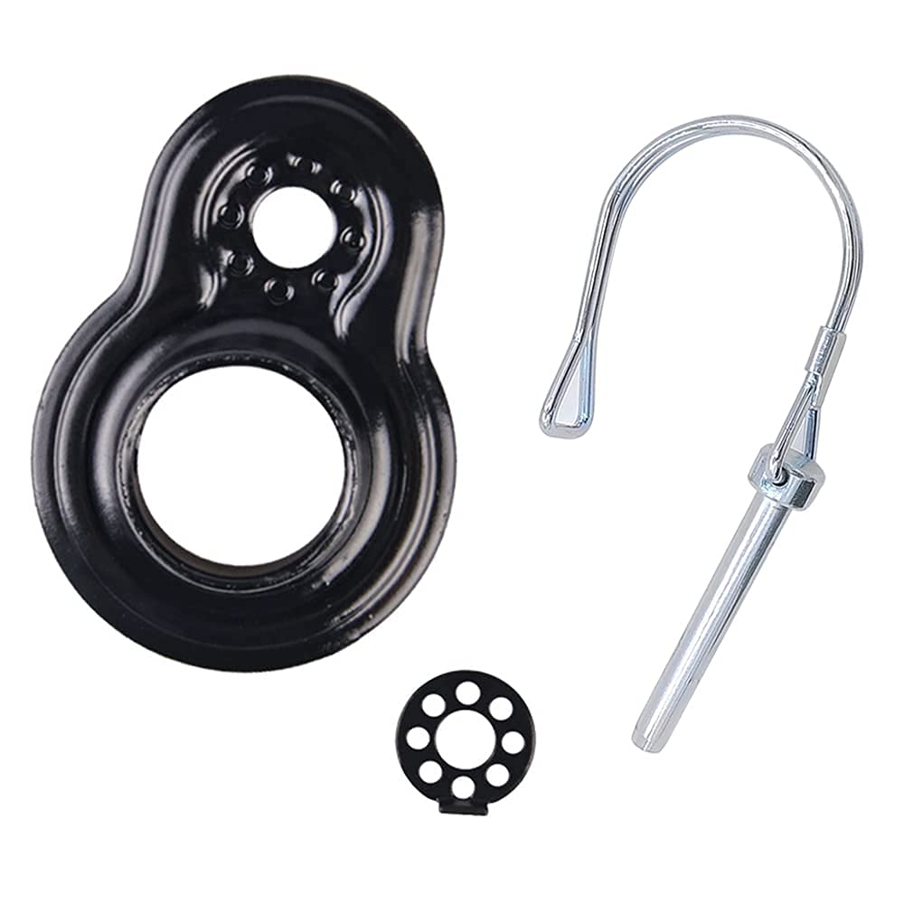 2 Pack Bike Trailer Coupler Hitch - Universal Fit for Instep & Schwinn Bike Trailers - Flat & Angled Adapter for All Bicycle Sizes & Models - Replacement Parts for Instep Bike Trailers - Perfect for Family Cycling, Grocery Hauling & Outdoor Adventures
