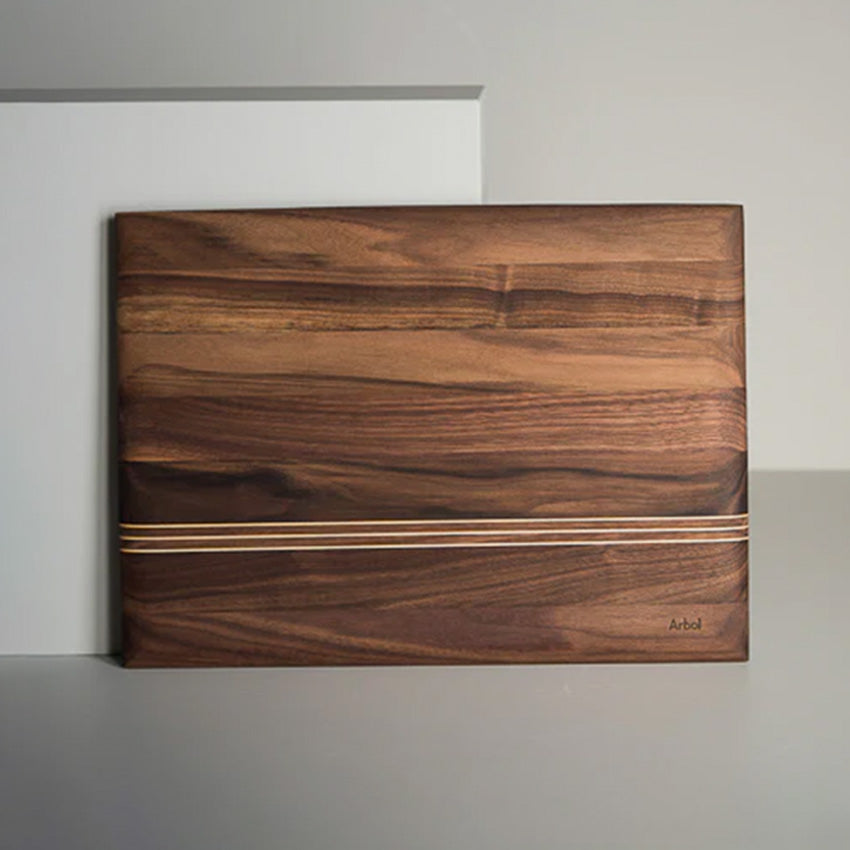 Ergonomic Cutting Board for Kitchen - Non-Slip Bamboo Chopping Board with Juice Groove - Perfect for Meal Prep, Slicing Vegetables & Serving Charcuterie