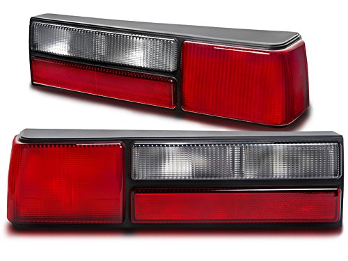 PERDE Compatible LED Tail Lights for Ford Mustang 2015-2023 - Red Smoke Lens with Sequential Turn Signal - Easy Installation & Weatherproof - Perfect for Car Upgrades & Night Driving Safety
