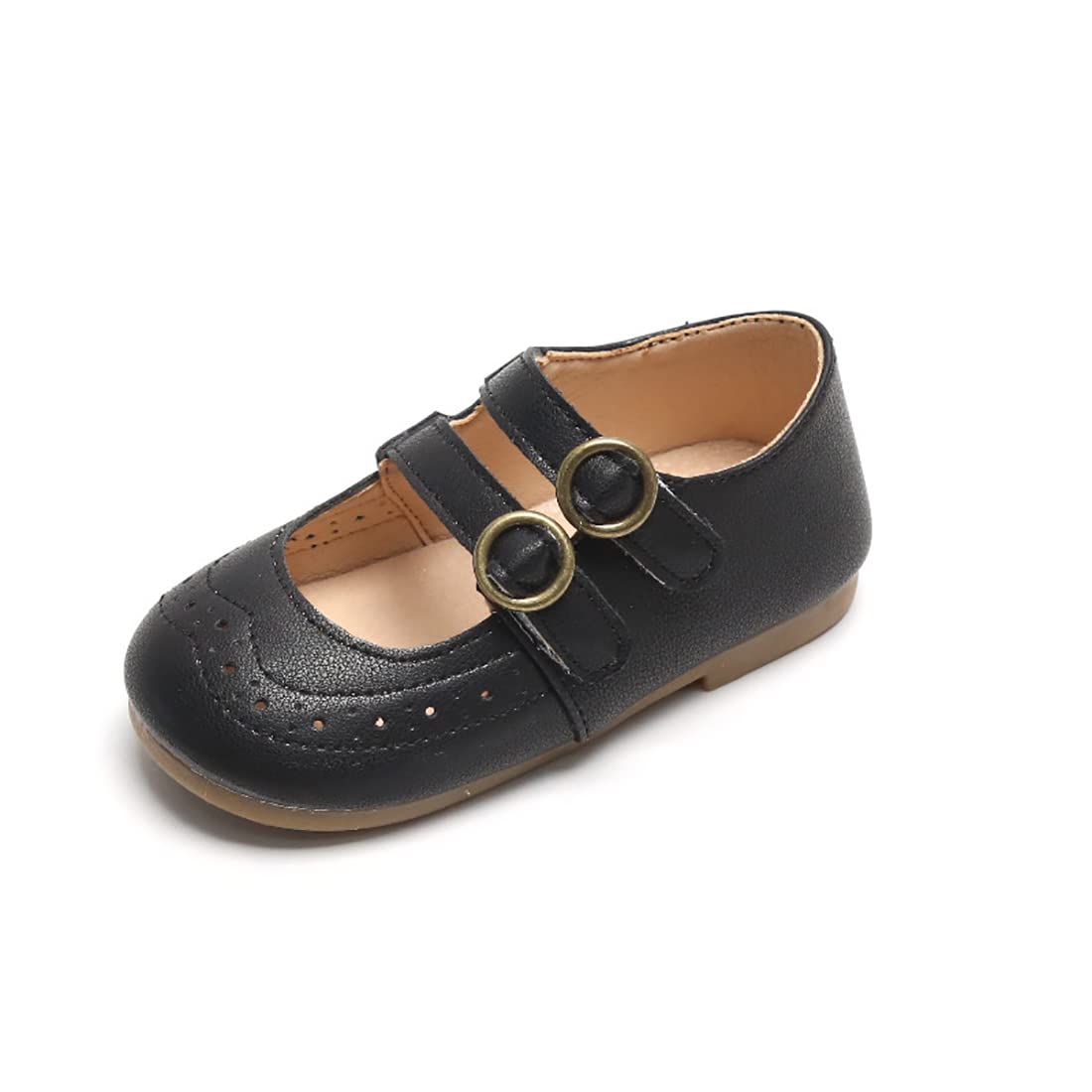 YIBLBOX Girls Mary Jane Dress Shoes - Toddler & Little Kid Ballet Flats for Princess Party, School, Dance & Special Occasions