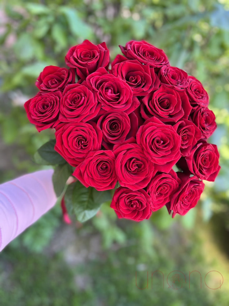 Luxury Preserved Roses Bouquet - Long Lasting Fresh Flowers for Anniversary, Valentine's Day & Wedding Decor (12 Roses) - Perfect Romantic Gift for Her, Birthday Present & Home Decoration