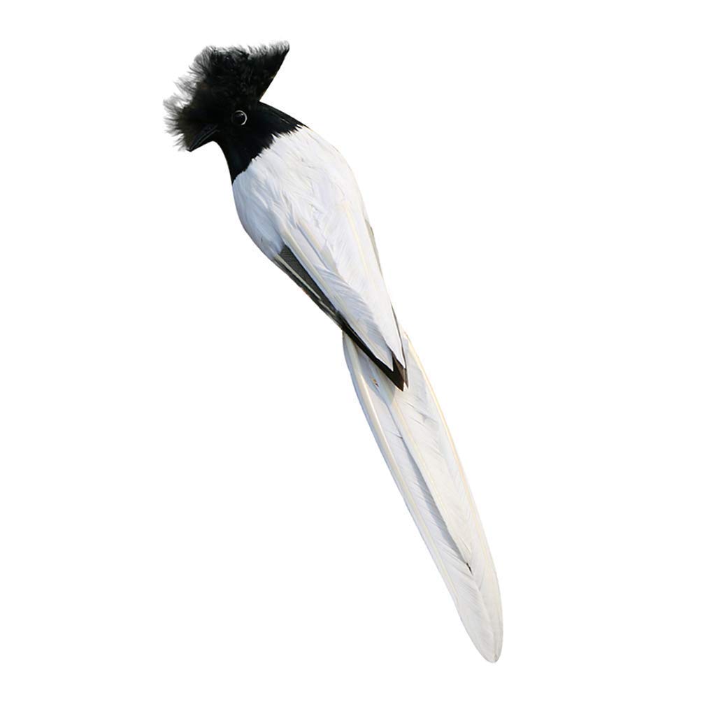 Artificial Birds on Clips - 3 Styles of Feathered Foam Birds for DIY Crafts, Garden Decor, Home & Party Decoration (Set of 8) - Perfect for Outdoor Flowers, Wedding Centerpieces, and Seasonal Home Decor