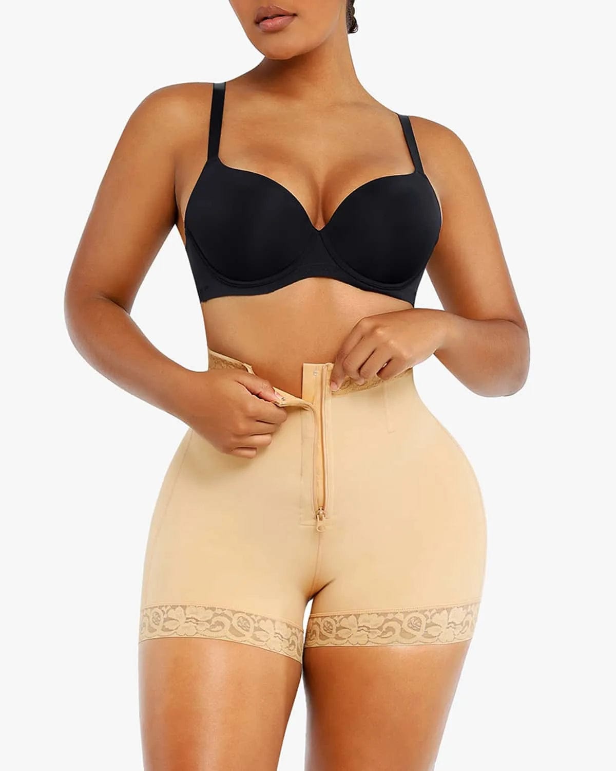 AirSlim® Lace Steel Boned Butt Enhancer - Shapewear for Women, Waist Trainer & Hip Lift Underwear | Perfect for Body Shaping, Special Occasions & Everyday Wear