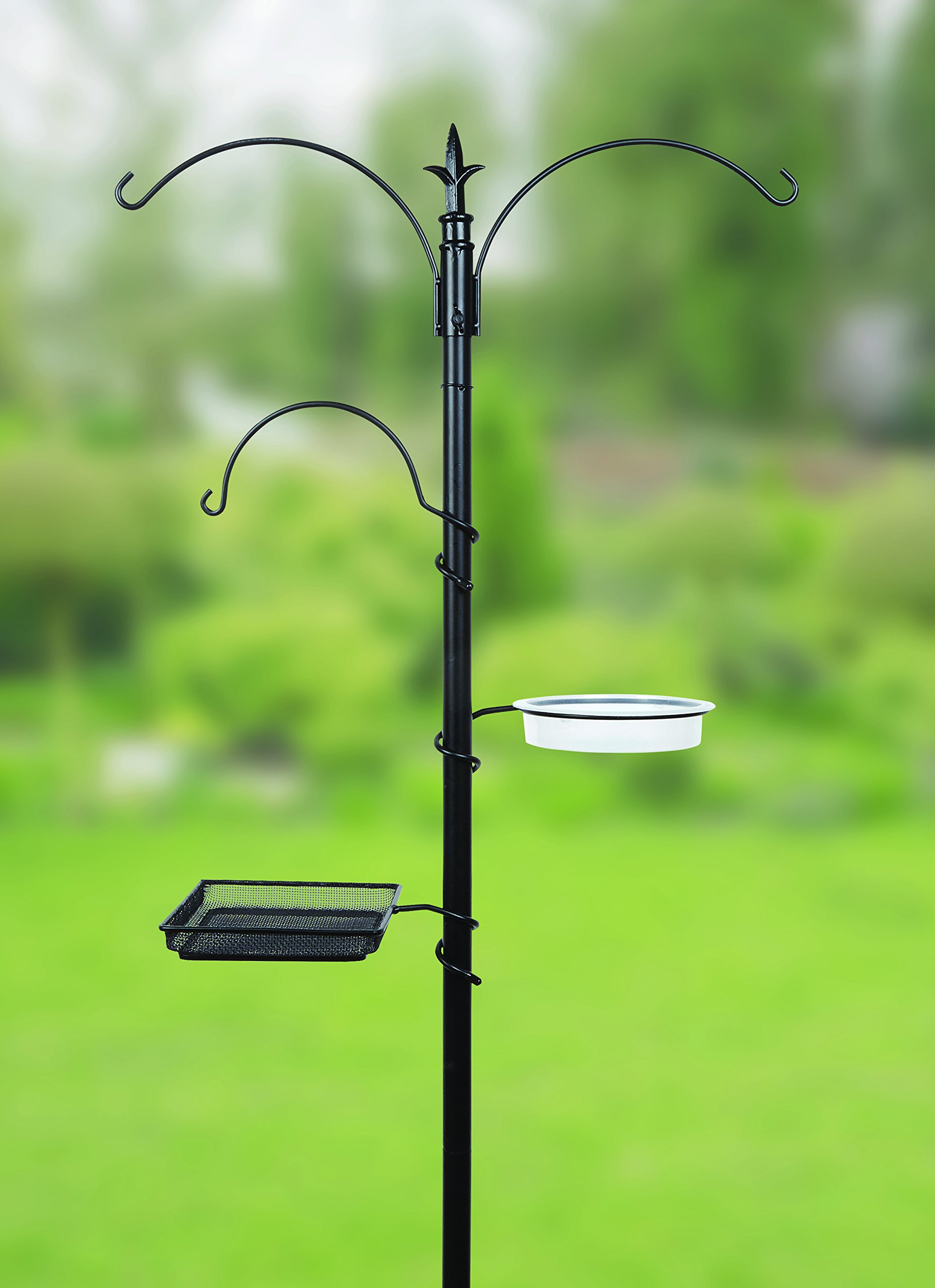 Gardman Bird Feeding Station - Premium Outdoor Bird Feeder for Garden & Backyard - Attract Wild Birds with Sturdy Hanging Bird Feeder (Perfect for Bird Watching & Nature Lovers)