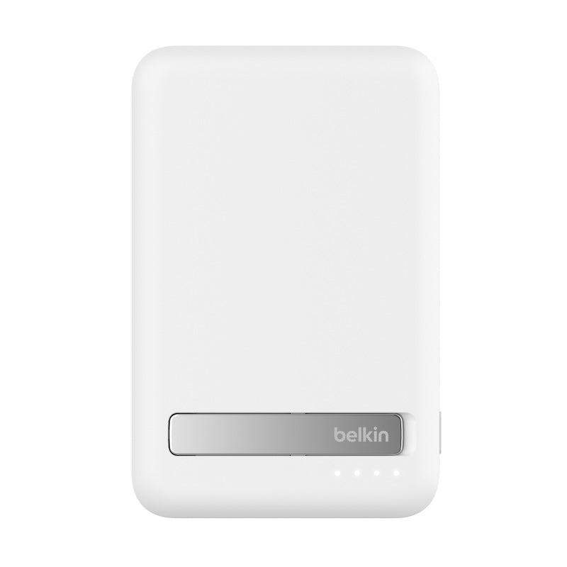 Belkin 5000mAh Qi2 Wireless Power Bank - Fast Charging Portable Battery Pack for iPhone, Samsung, AirPods | Perfect for Travel, Camping & Outdoor Adventures
