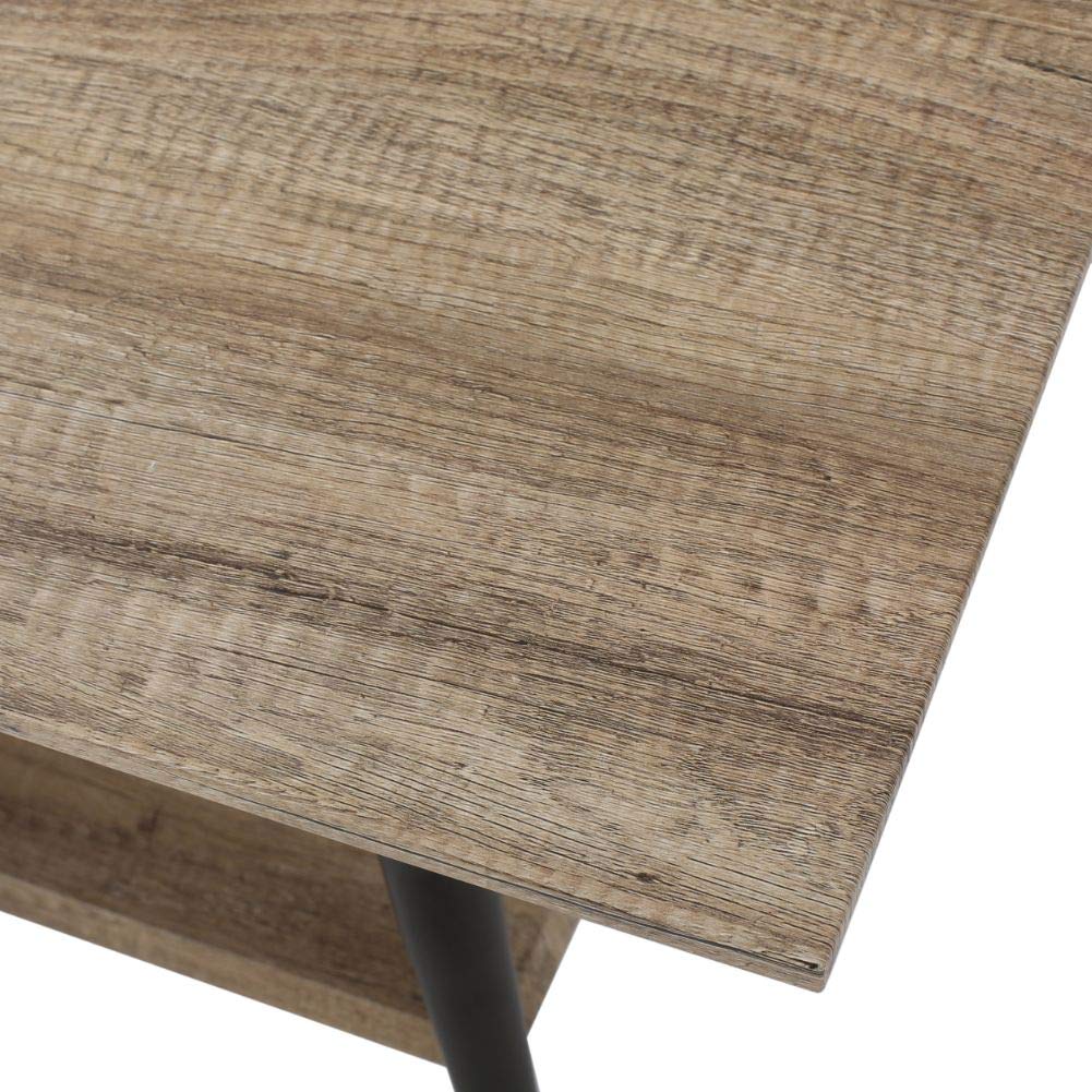 Christopher Knight Home Lathom Wood Coffee Table in Canyon Grey - Modern Living Room Centerpiece for Home Decor & Entertainment Spaces