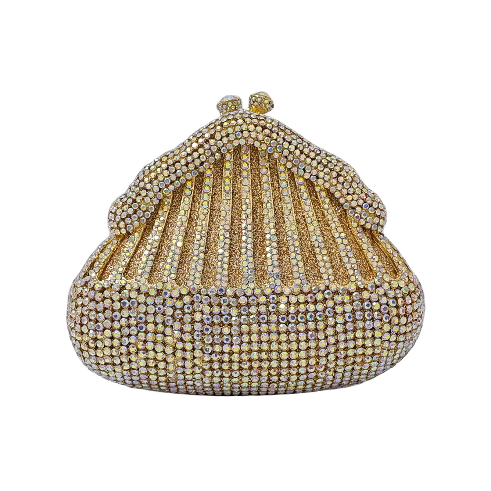 Sparkling Rhinestone Evening Clutch Purse for Women - Crystal Wedding Party Prom Handbag with Coin Wallet | Elegant Accessory for Brides, Prom, Gala & Special Events