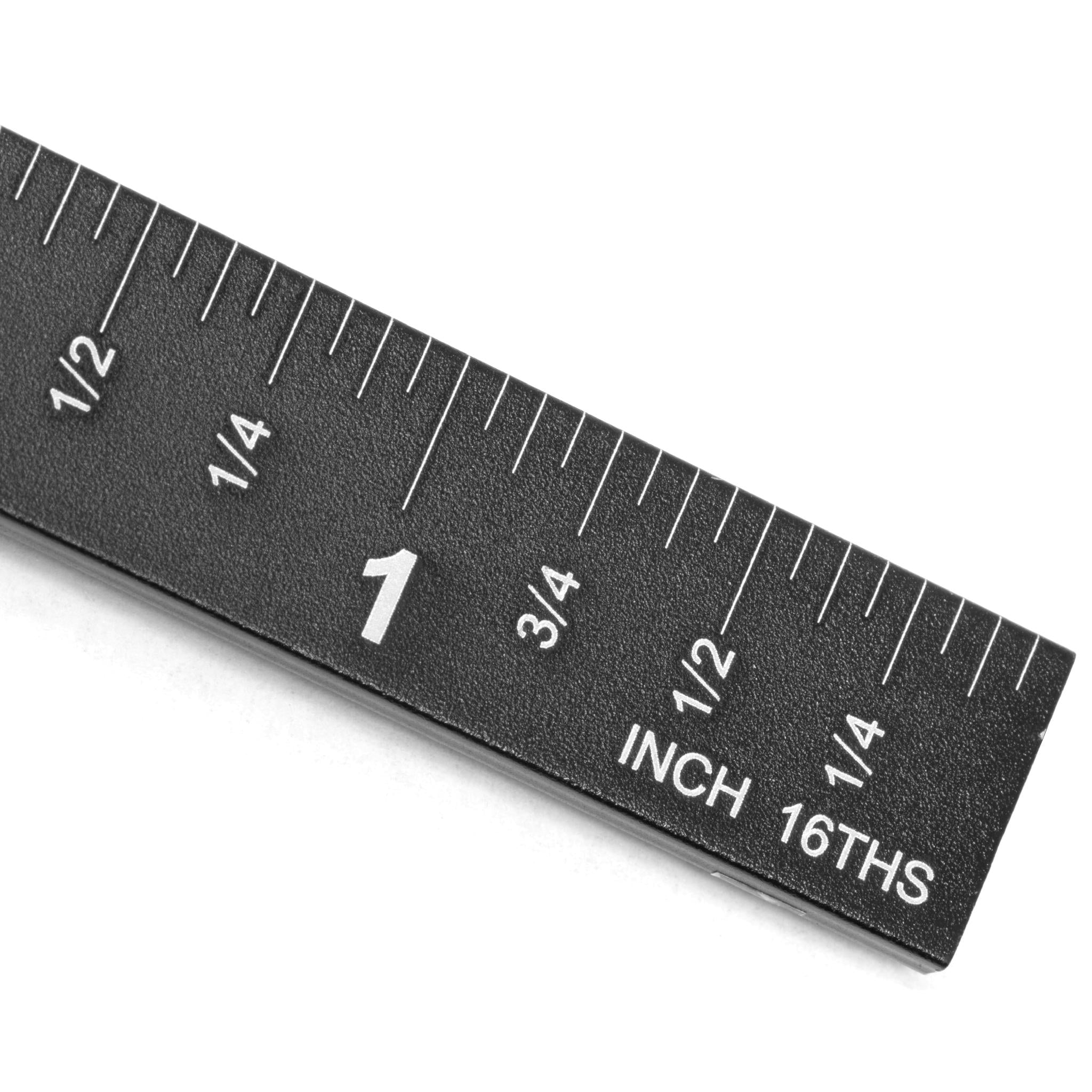 WEN ME512P Adjustable Aluminum Protractor & Angle Gauge with Laser Etched Scale - Precision Measuring Tool for Woodworking, Metalworking & DIY Projects