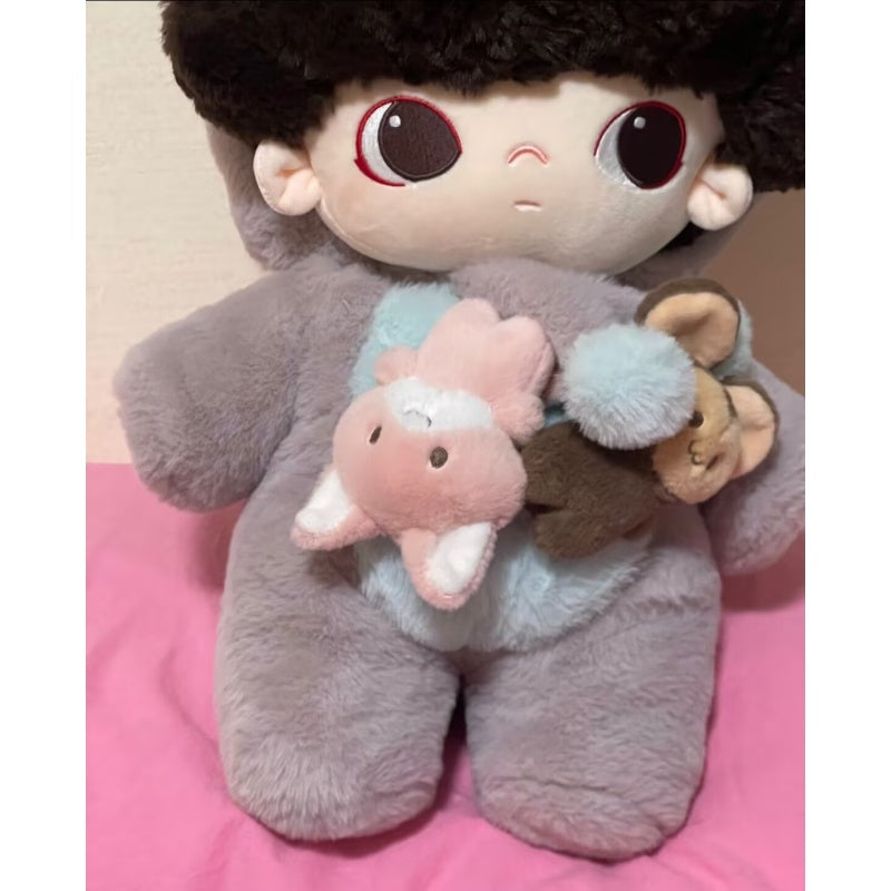 DIMOO Plush Stuffed Animal Toy - Cute Dating Cotton Doll for Kids, Gifts, and Collectors | Perfect for Valentine's Day, Birthday Presents, and Home Decor