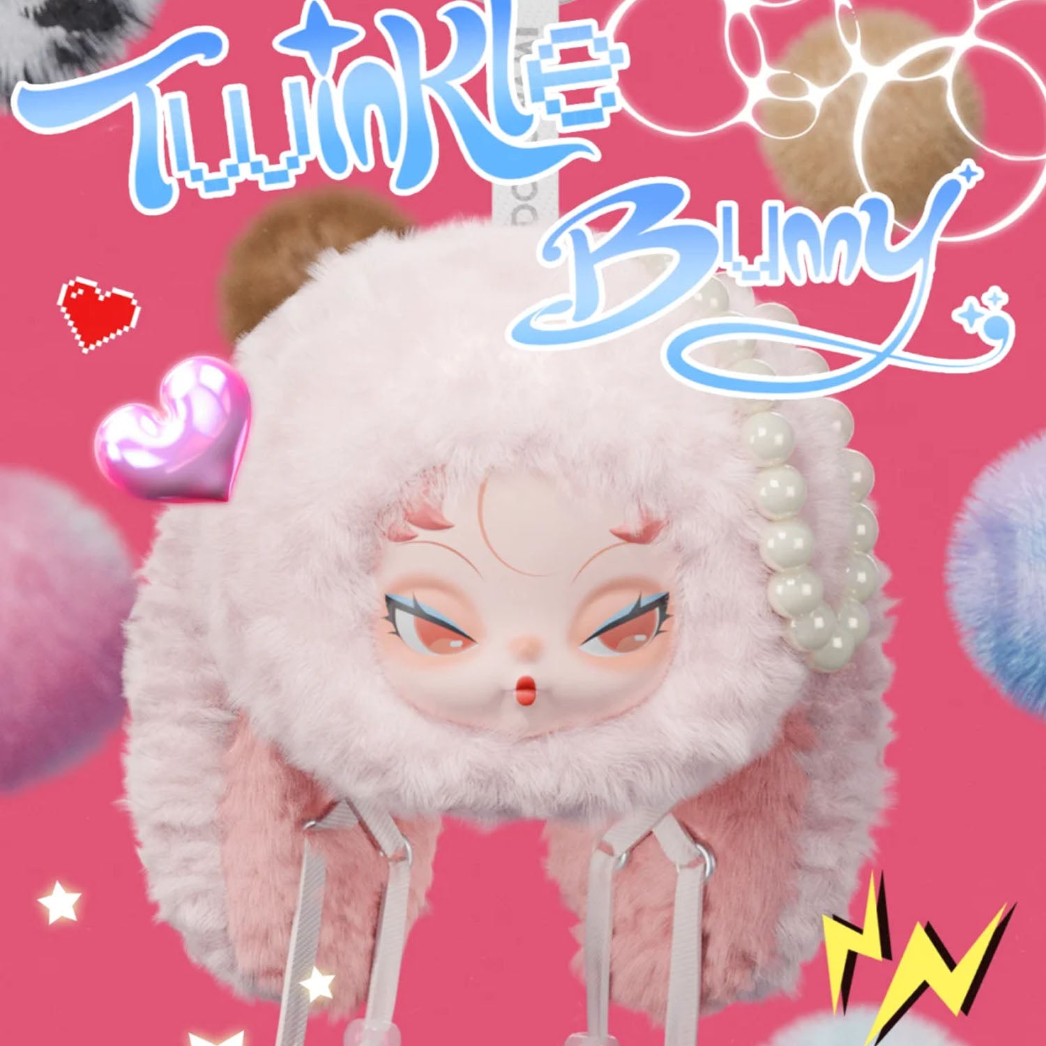 DODO NAMI Twinkle Bunny Plush Series Blind Box - Cute Collectible Stuffed Animal Toy for Kids & Adults - Perfect for Gifts, Birthday Parties & Home Decor