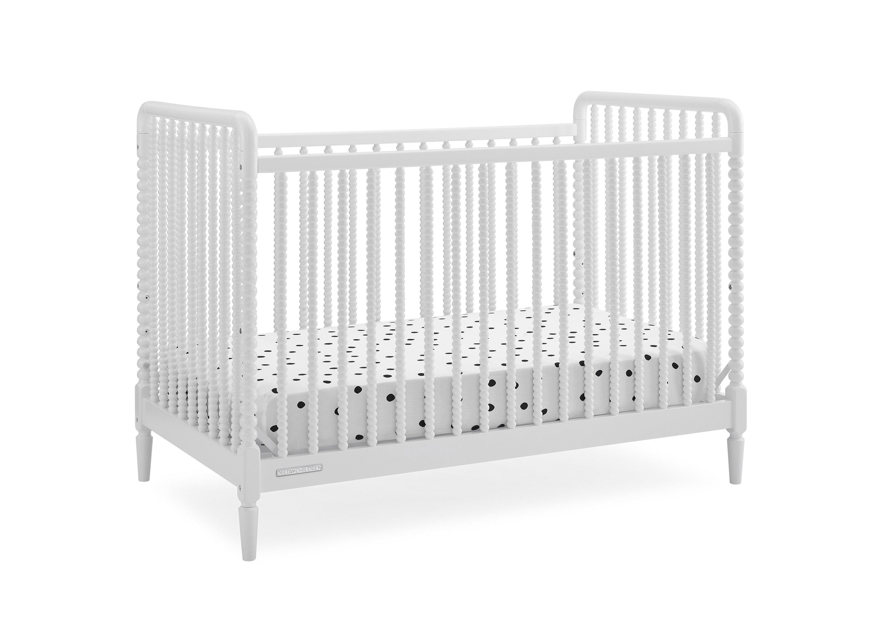 Saint 4-in-1 Convertible Baby Crib - Toddler Bed, Daybed & Full-Size Bed - Safe & Stylish Nursery Furniture for Boys & Girls - Perfect for Newborns to Teens Bedroom Decor