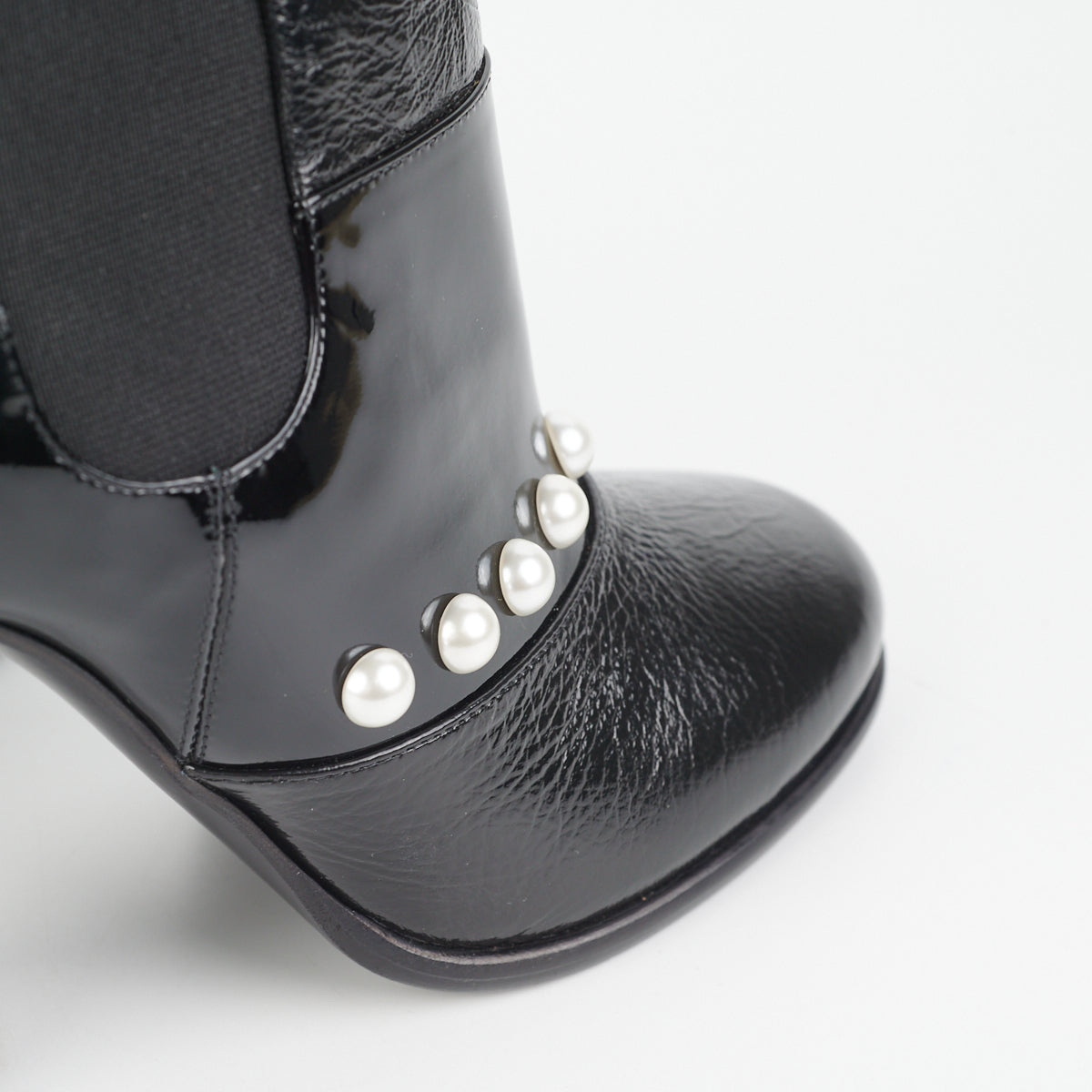 Chanel Black Leather Ankle Boots for Women - Stylish & Comfortable for Casual Outings & Evening Events