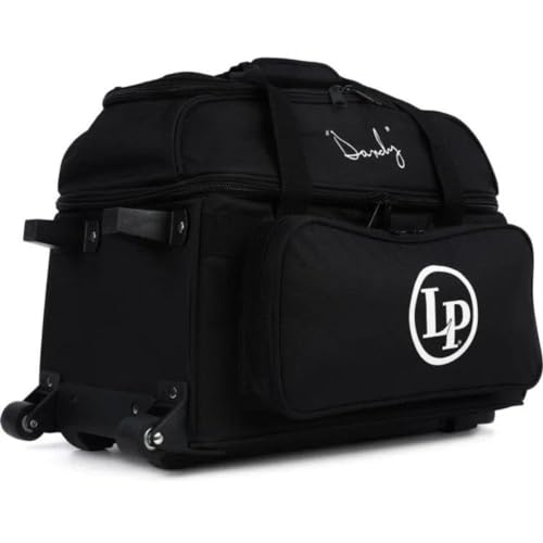 Latin Percussion LP5420 Bongo Drum Bag - Durable Carrying Case for Bongos with Shoulder Strap - Perfect for Musicians, Performances, and Travel