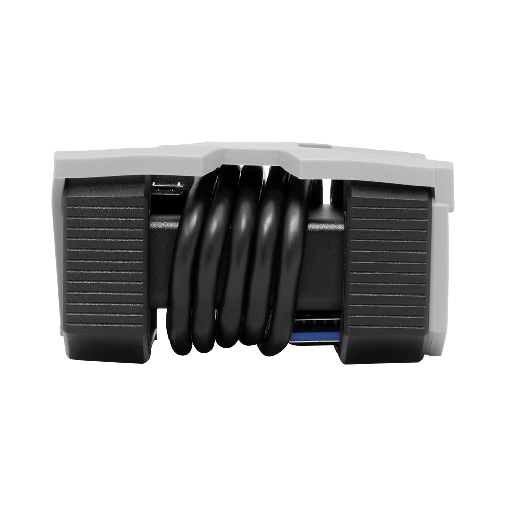 Delkin Black USB 3.0 Memory Card Reader - High-Speed SD/TF Card Adapter for DSLR Camera, GoPro, Drone - Perfect for Photographers & Videographers