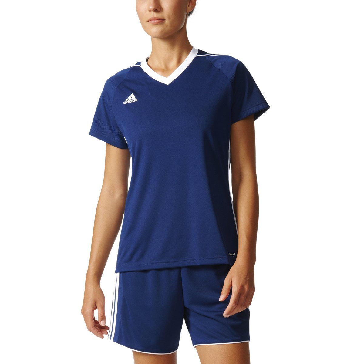 Adidas Tiro 17 Women's Soccer Jersey - XS Size - Dark Blue & White - Perfect for Training, Matches & Fan Wear