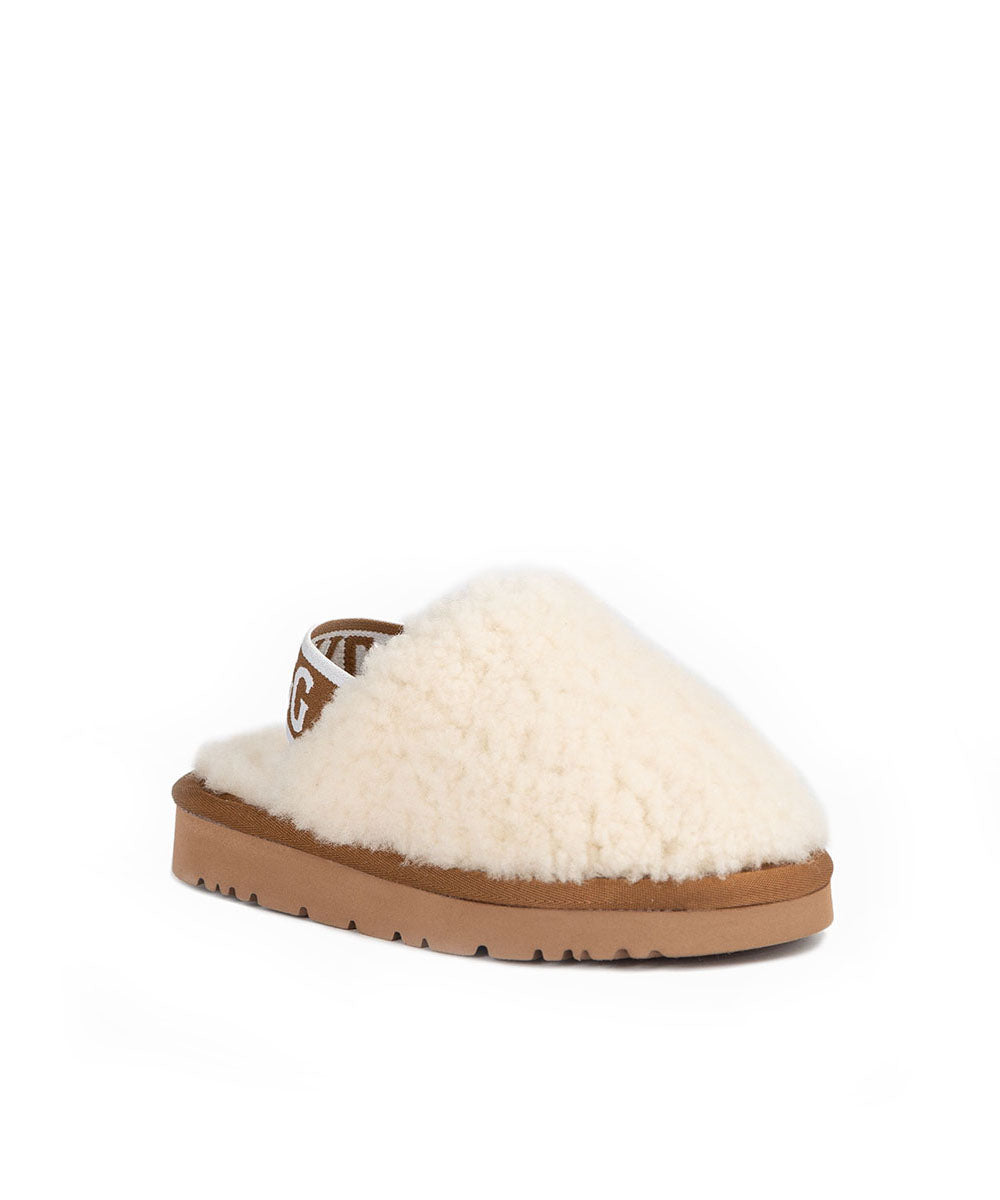 Kids' Raila UGG Slippers - Cozy Winter House Shoes for Boys & Girls - Perfect for Indoor Comfort, Playtime & Cold Weather