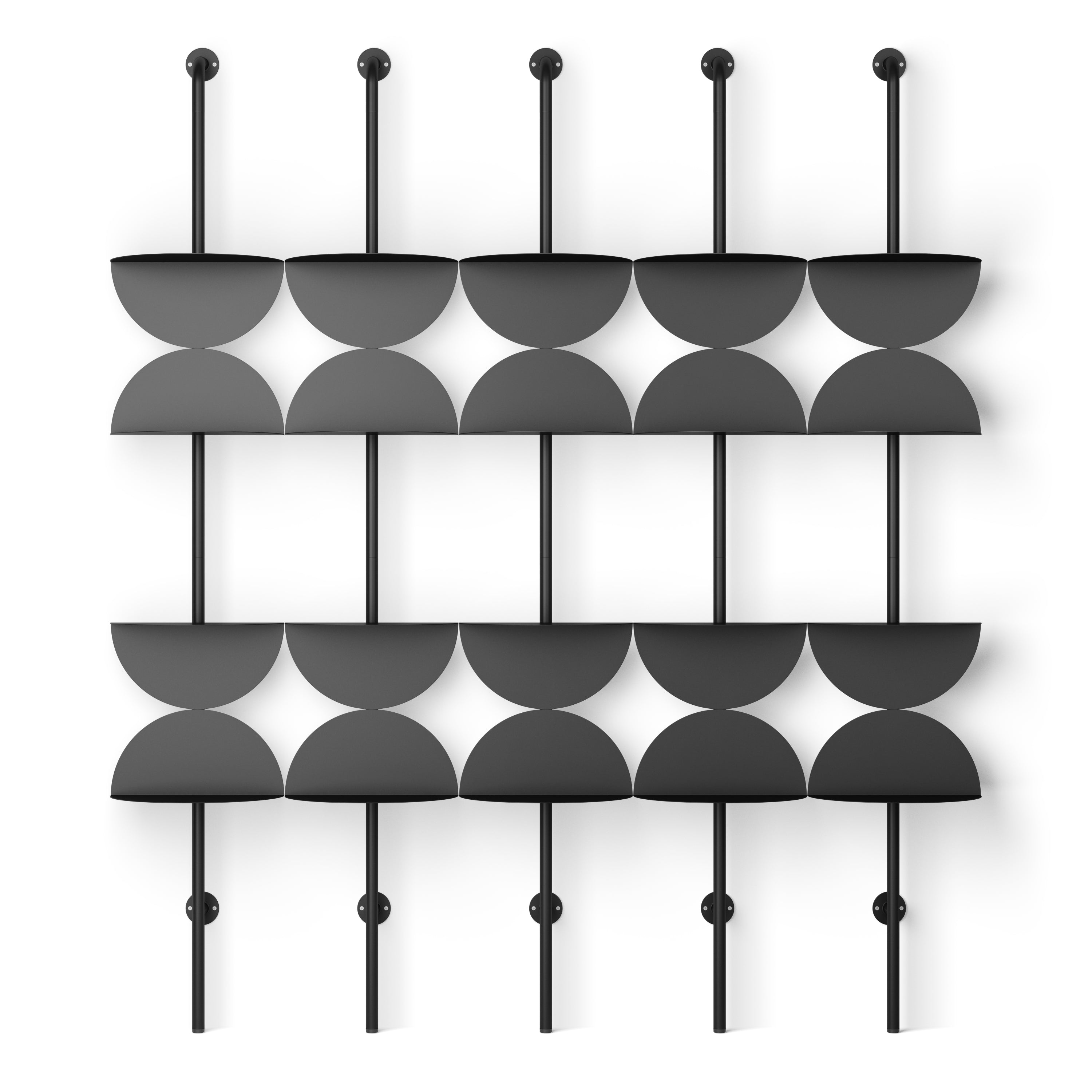 Solis Floating Shelf Set - Modern Wood Wall Shelves for Home Decor, Office & Living Room Storage - Easy to Install, Space-Saving Wall Shelving Unit (Set of 3) - Perfect for Books, Plants & Decorative Display