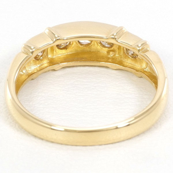 18K Yellow Gold Diamond Ring for Women - Elegant Solitaire Engagement & Wedding Band - Perfect Gift for Anniversaries, Valentine's Day & Proposals