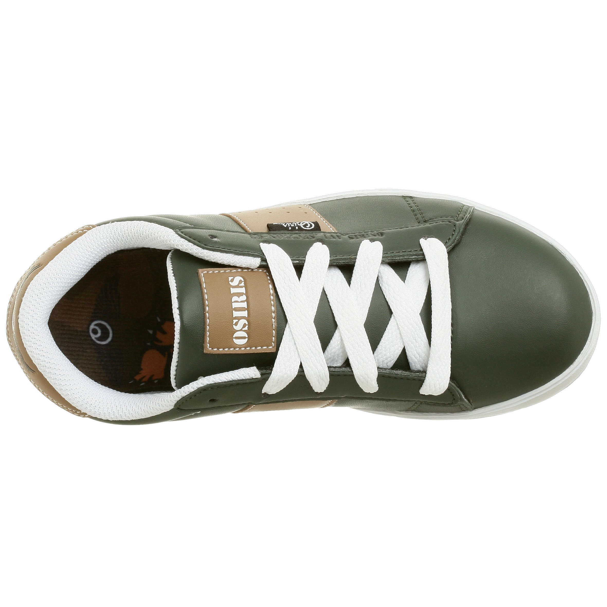 Osiris Little Kid & Big Kid Serve Bomber Sneakers - Lightweight Skate Shoes for Boys & Girls - Perfect for Skateboarding, School & Casual Wear