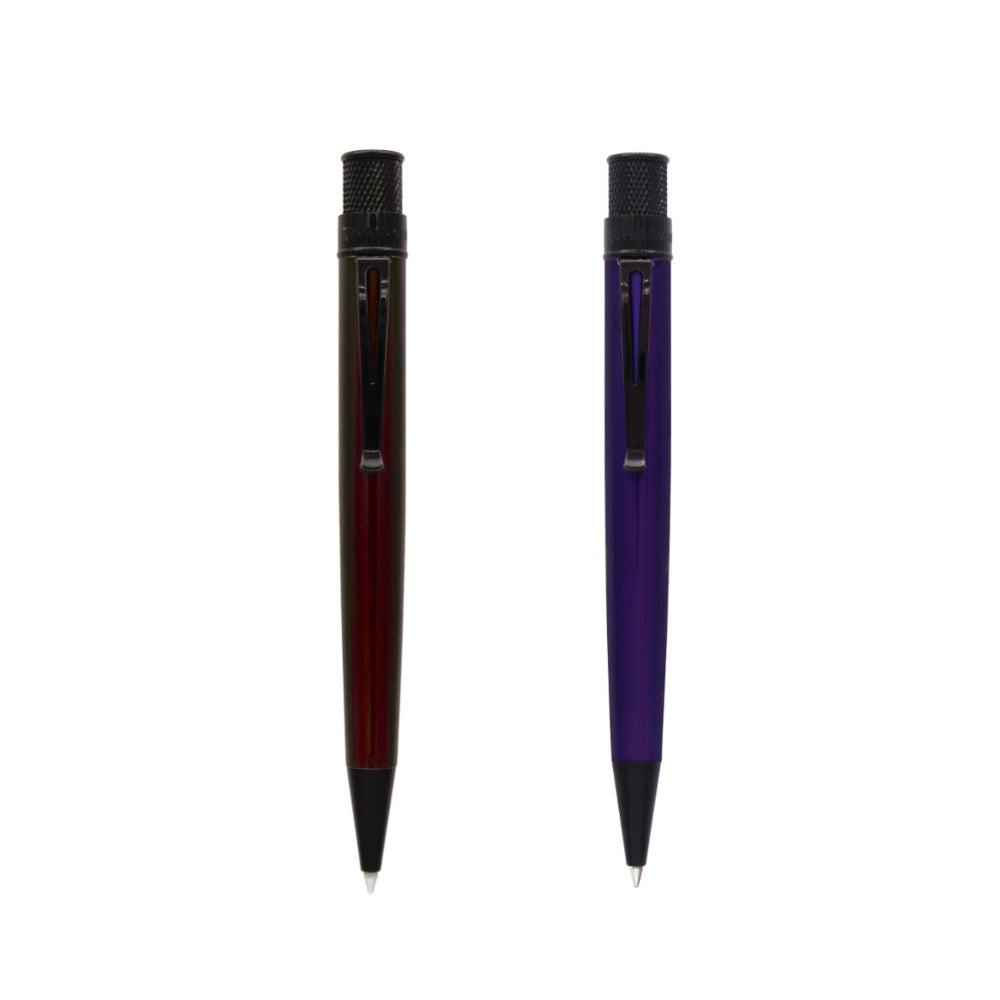 Retro 51 Tornado Stealth Lacquer Rollerball Pen - Premium Writing Instrument for Office, Journaling & Gift Giving