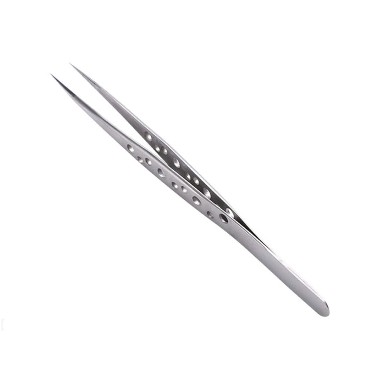 2pcs Professional Eyelash Extension Tweezers - Lash Applicator Tool for False Lashes & Extensions, Precision Nail Extension Tweezers - Perfect for Salon, Home Use & DIY Beauty