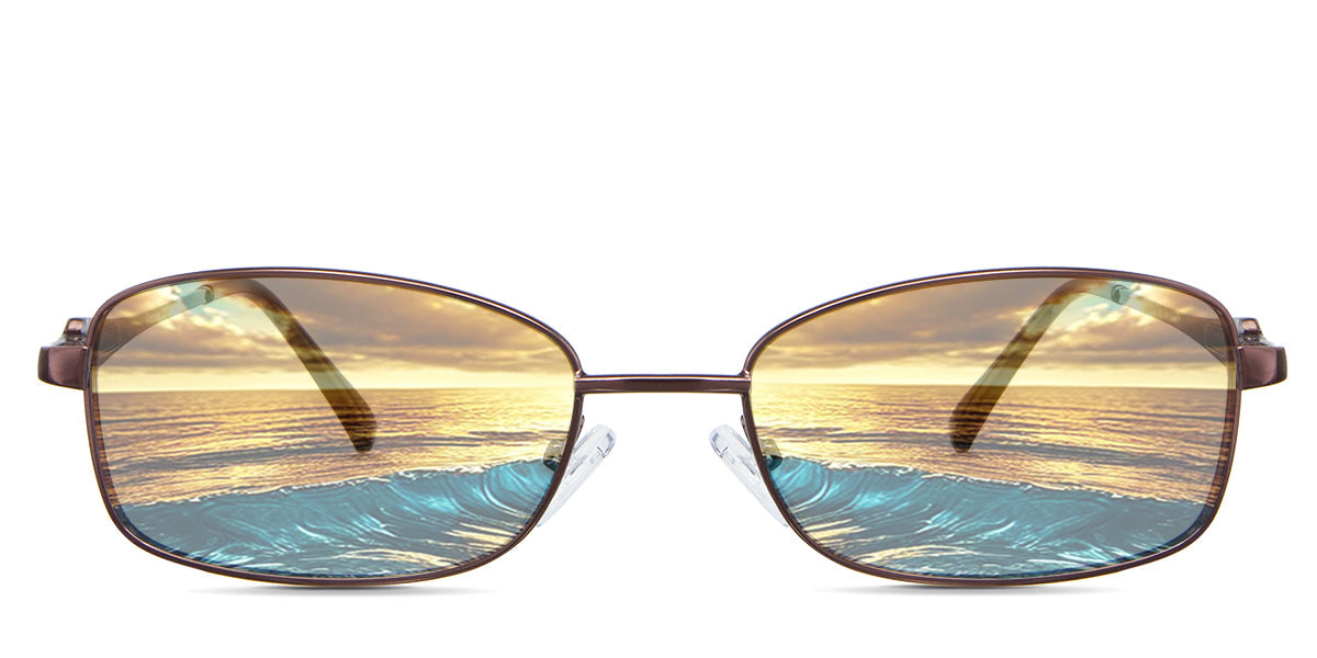 Elie Men's Prescription Tinted Glasses - Stylish & UV Protection for Outdoor Activities, Driving & Everyday Wear